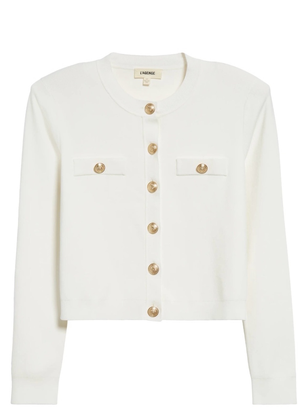 L’Agence Toulouse Crewneck Cardigan